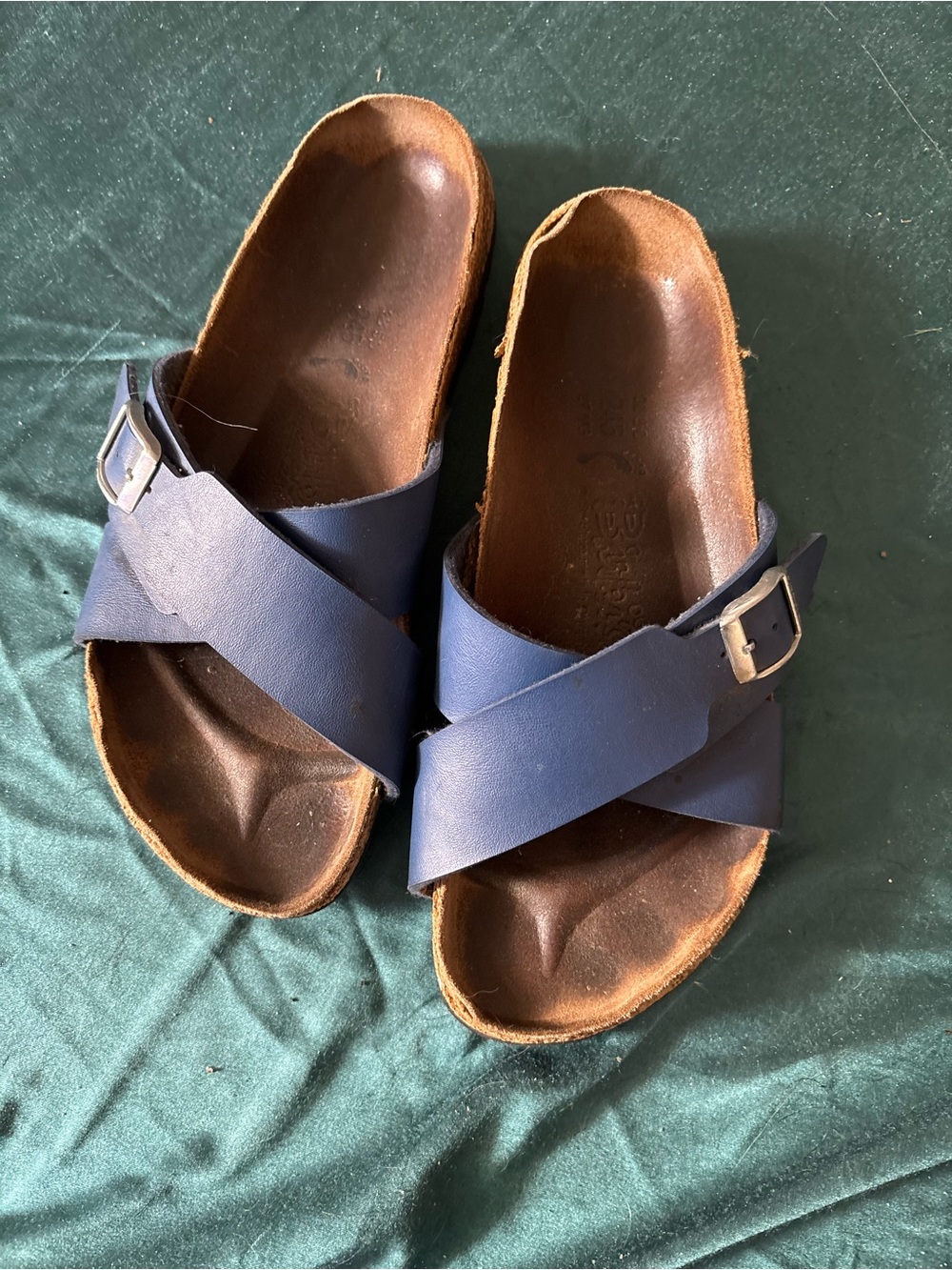 Birkenstocks. Size 7   Blue